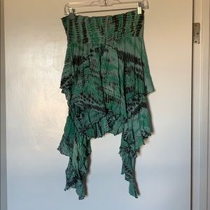 Free People Tye-Dye Skirt